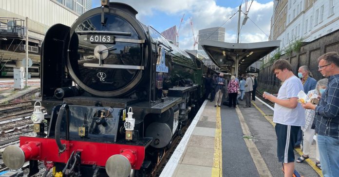 Tornado rescues Cheshire passengers as they board one of the chicest trains in the world

